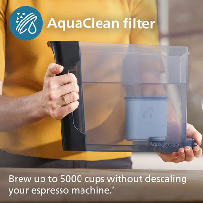 5400 Series Bean to Cup Coffee Machine EP5446/70–12 Coffee Varieties,LatteGo Milk Frother,Fastest-to-Clean,Ceramic Grinder,Fully Automatic Espresso & Cappuccino maker – Black